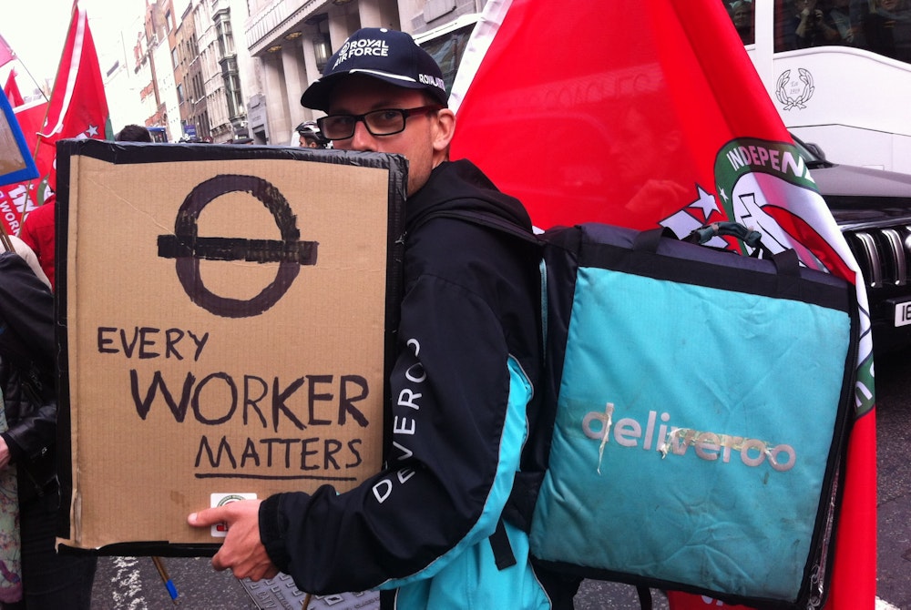 Precarious Labour Strikes Back (Via War on Want on Flickr)