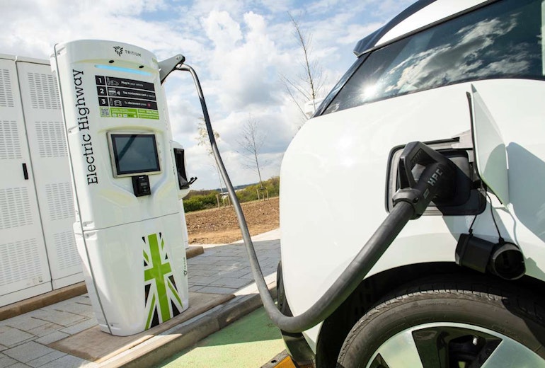 Electric car charging