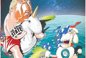 Unicorn and Poodle cartoon