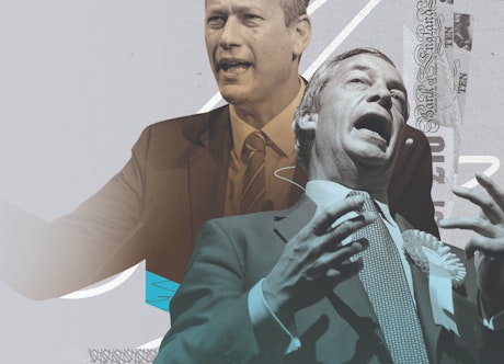 Nathan Gill and Nigel Farage
