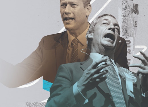 Nathan Gill and Nigel Farage