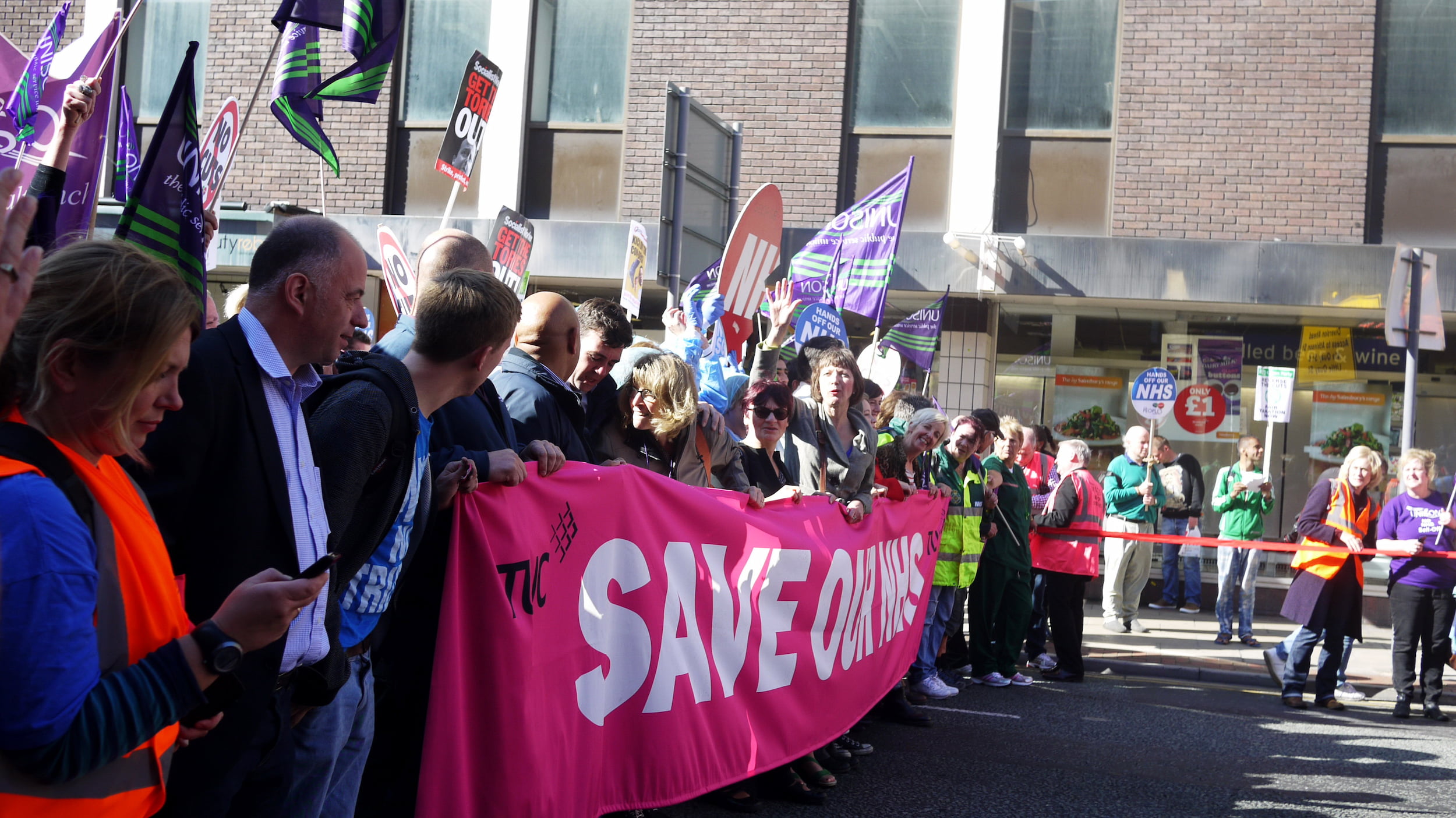 TUC Save the NHS rally
