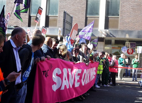 TUC Save the NHS rally