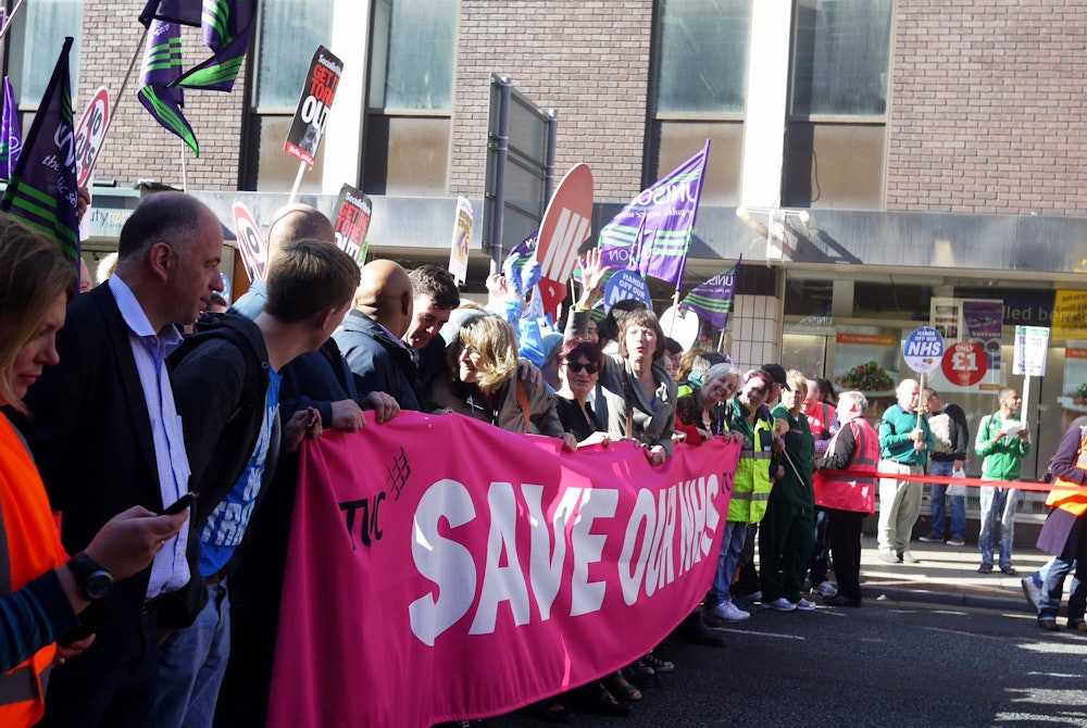 TUC Save the NHS rally