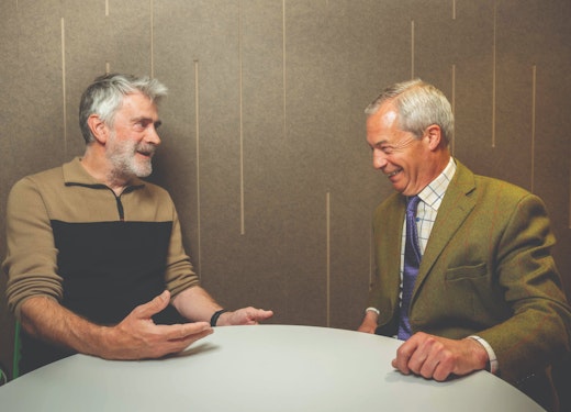Farage and Christopher Harborne