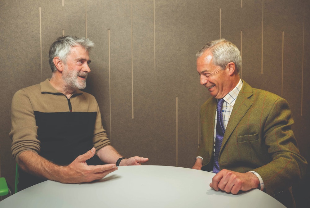 Farage and Christopher Harborne
