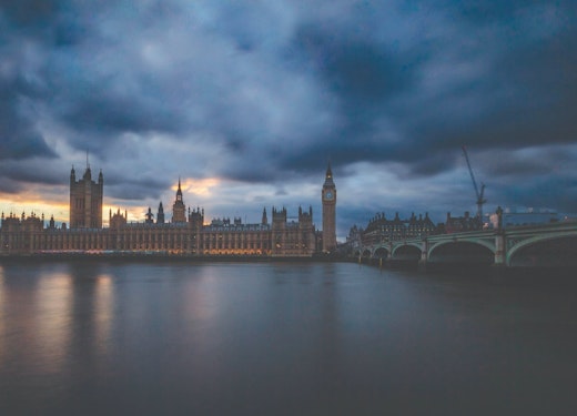 Westminster in the dark