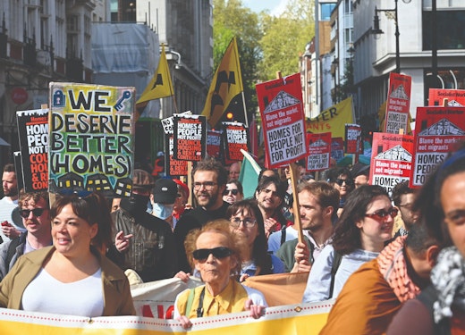 Housing Protesters