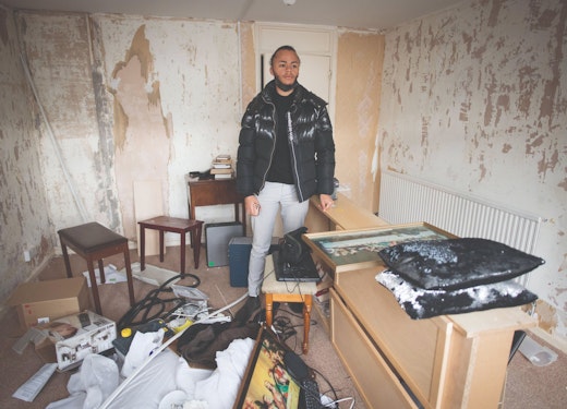 Activist Kwajo Tweneboa in council property infested with mice where he and two siblings lived for more than three years