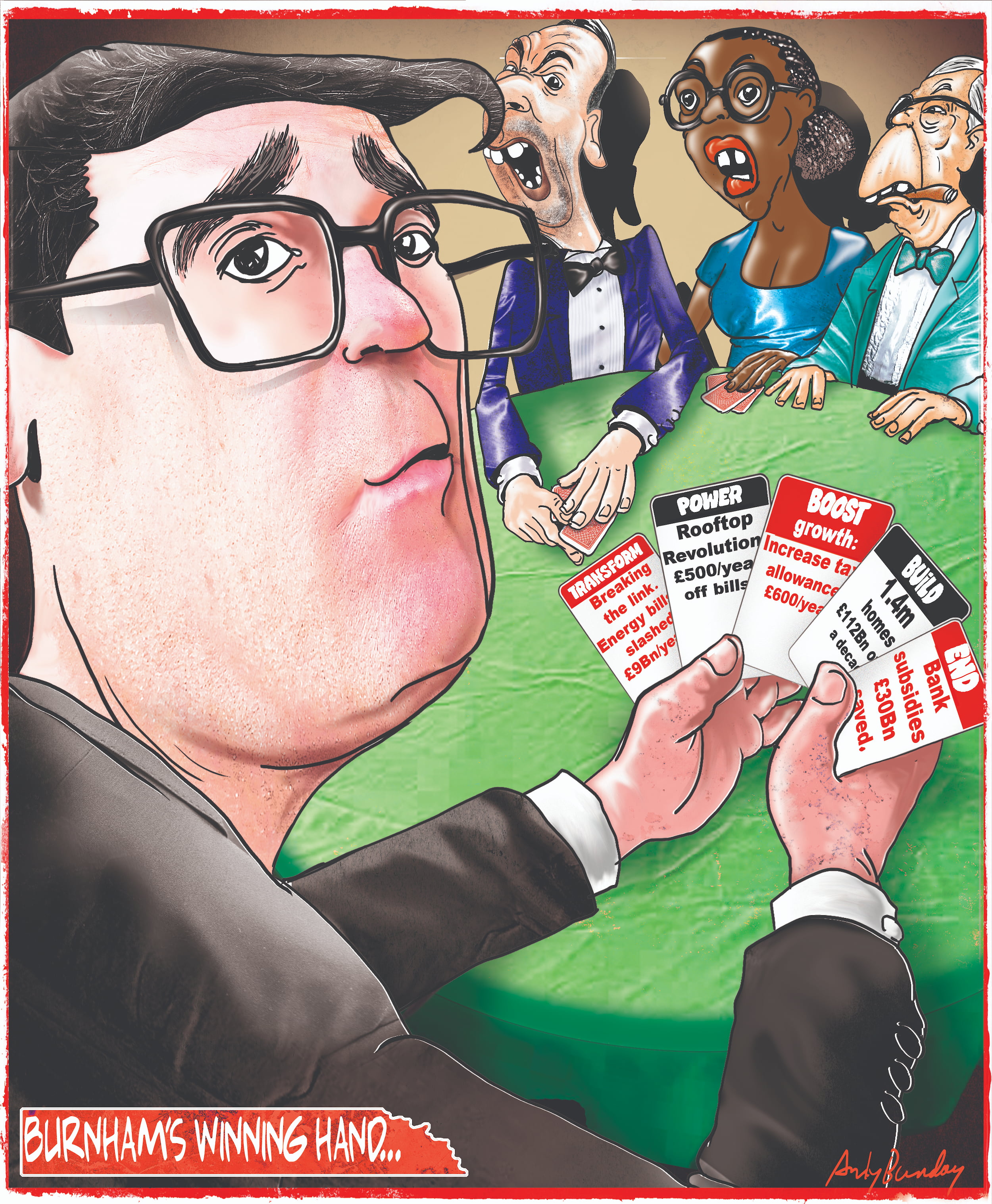 Andy's winning hand