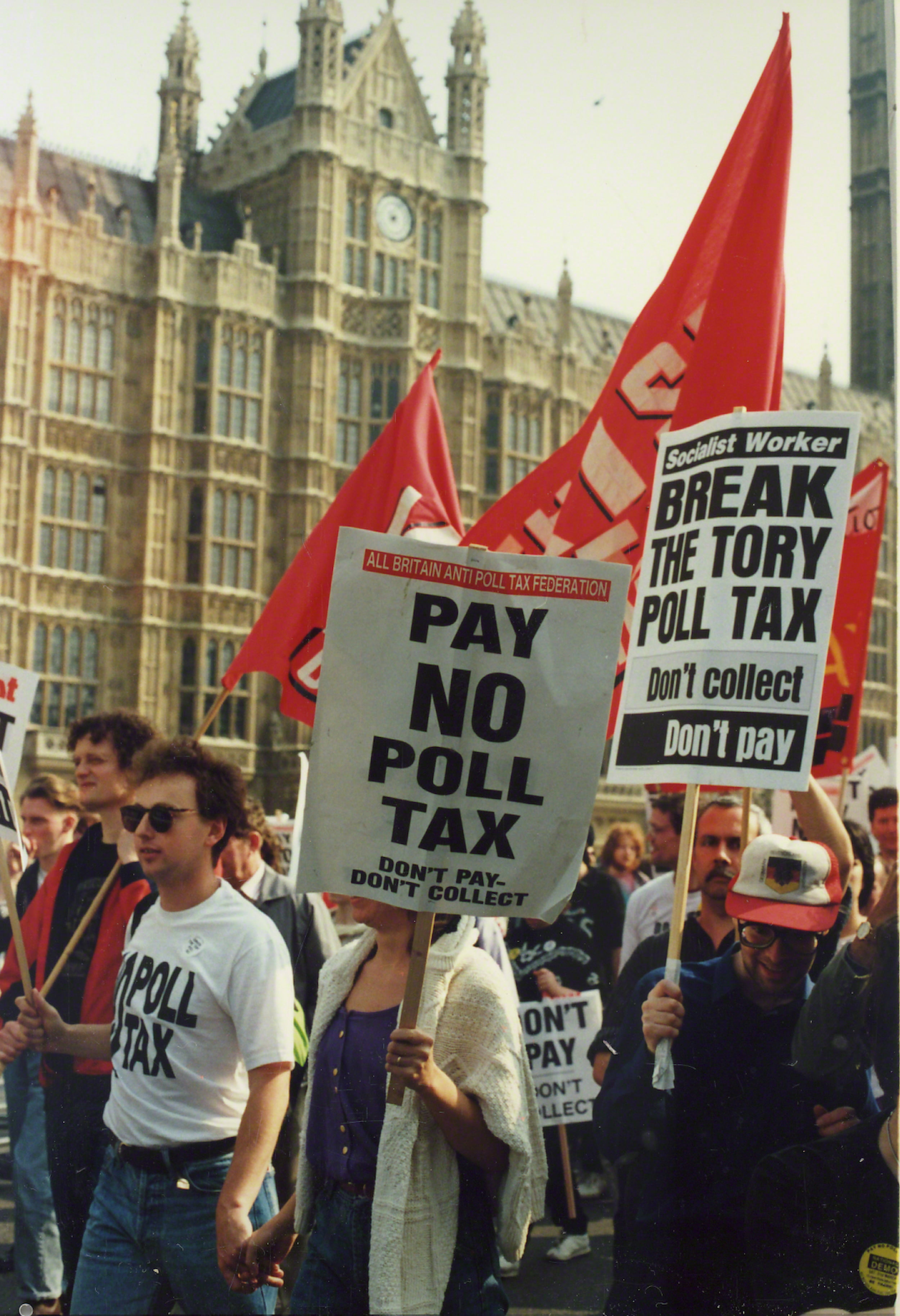 Poll tax protests in 1993