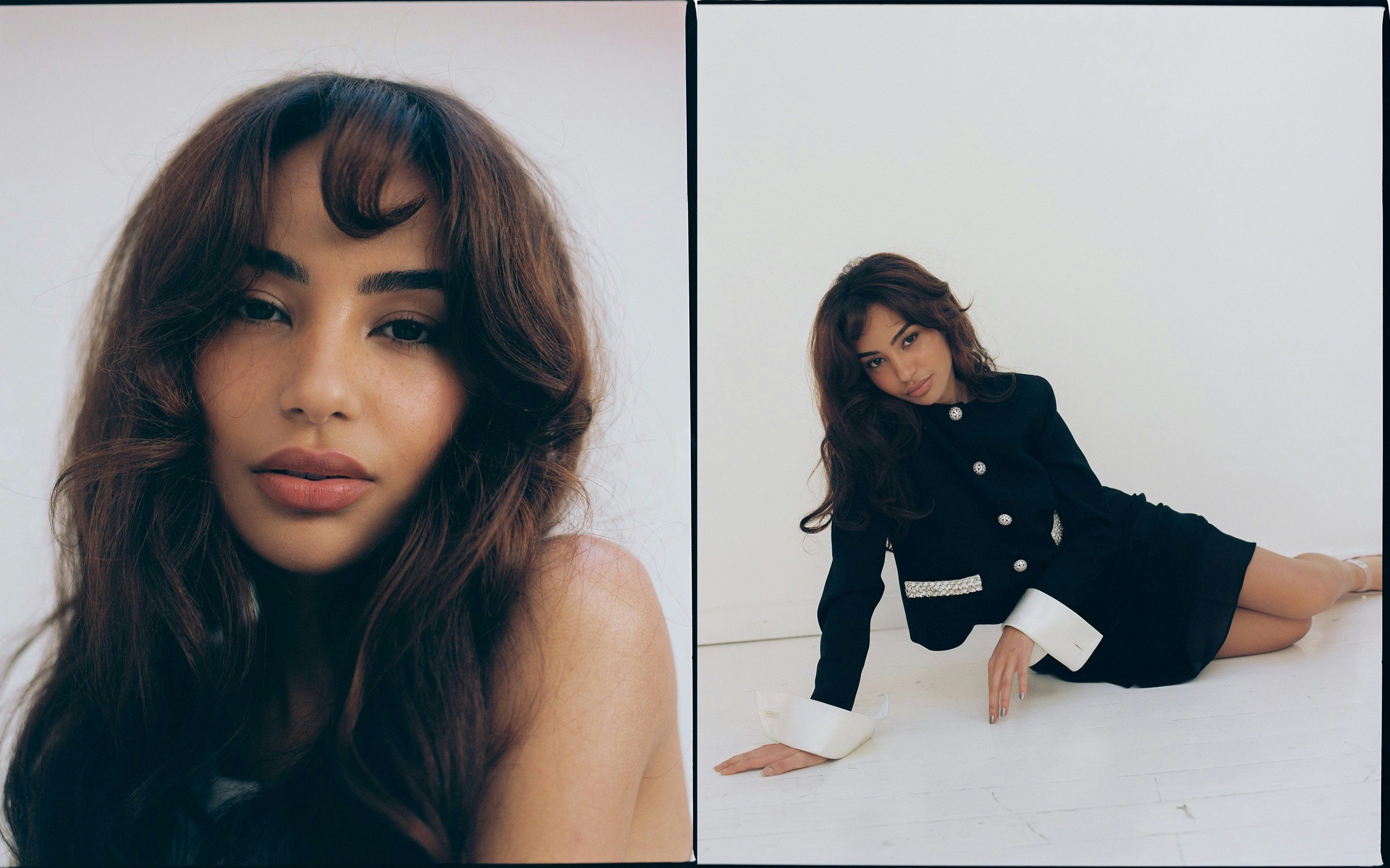 <p>NAELA LOUAFI<br><em>for Miu Miu</em></p>