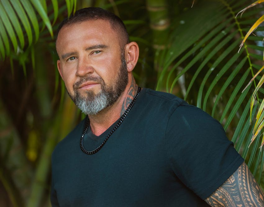 Man looking at the camera