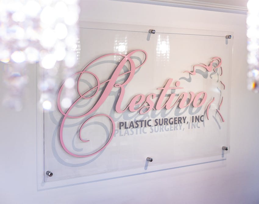 Restivo Plastic Surgery sign