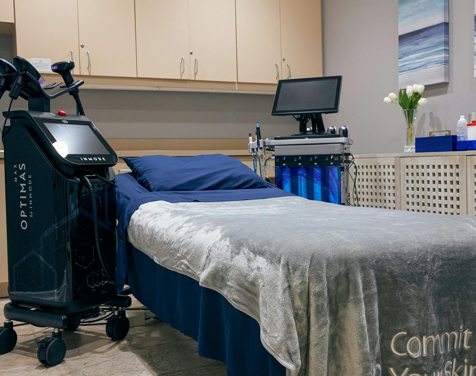 patient table at medspa