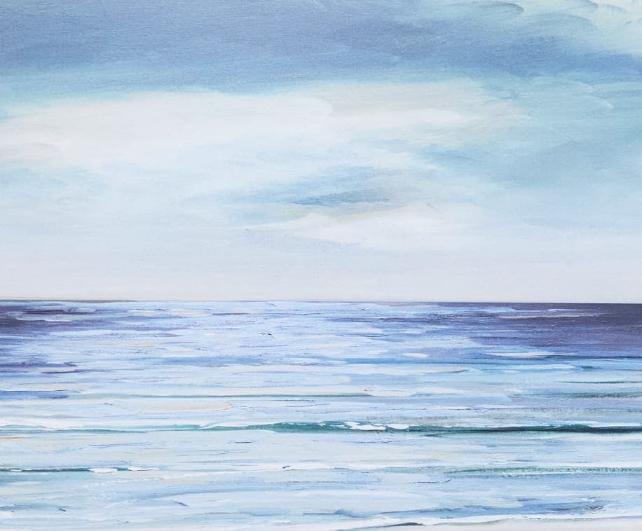 ocean painting