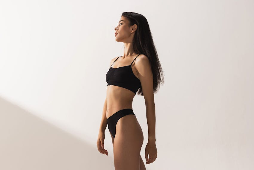 woman posing with hands on hips