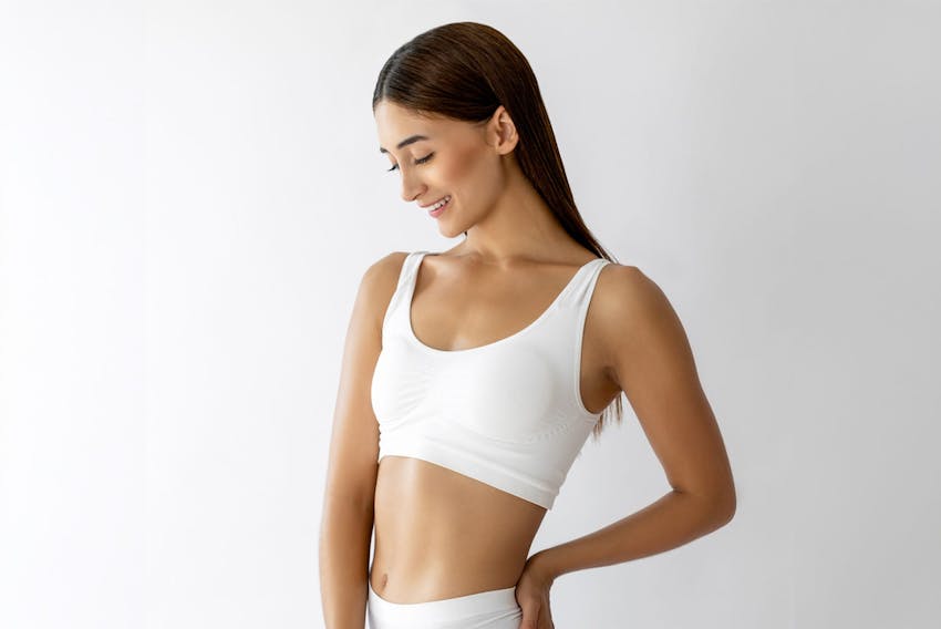 woman with arms crossed