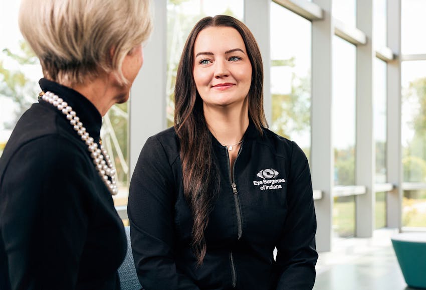 doctor talking to a patient