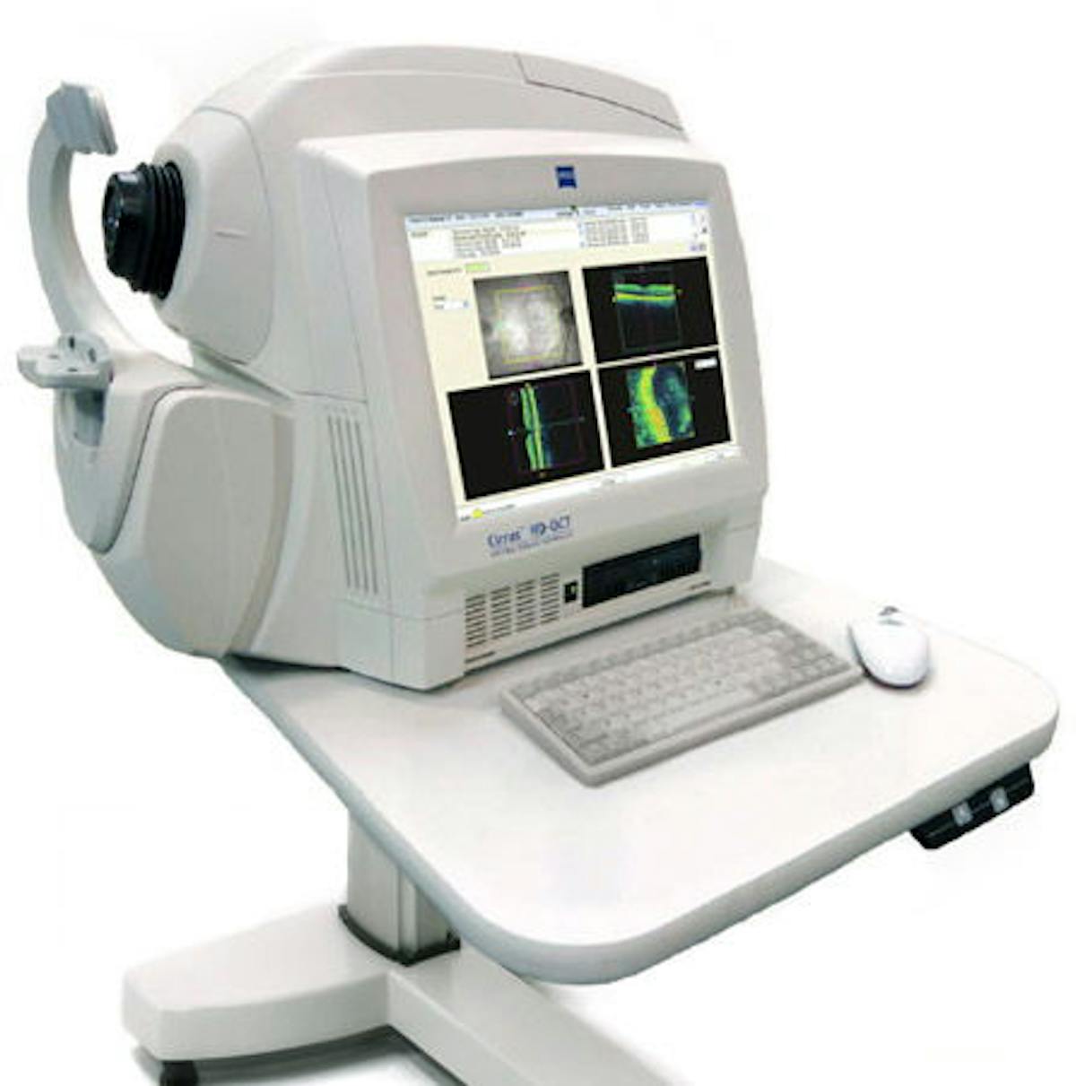 Medical machine with digital screen