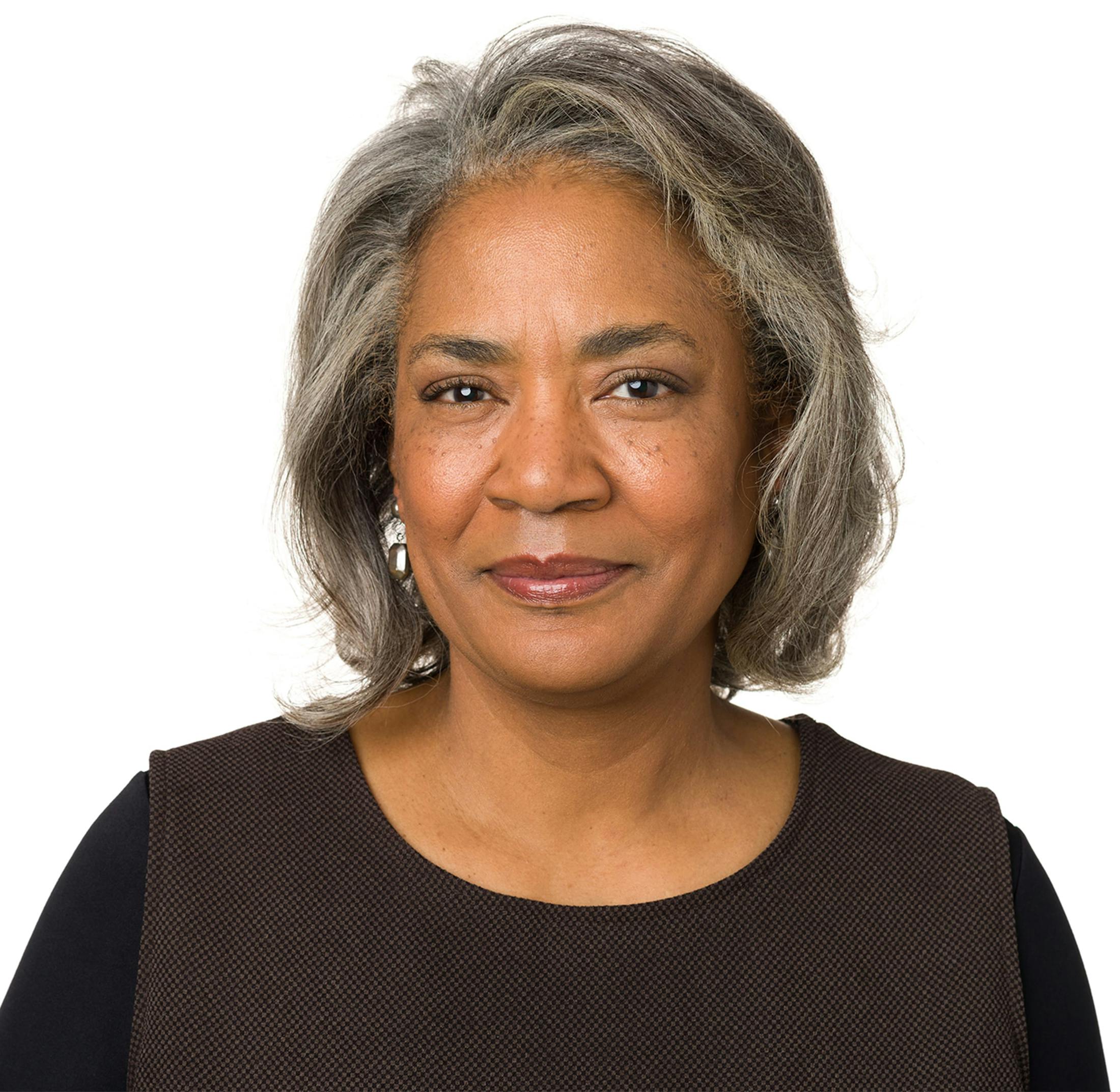 side view of a woman