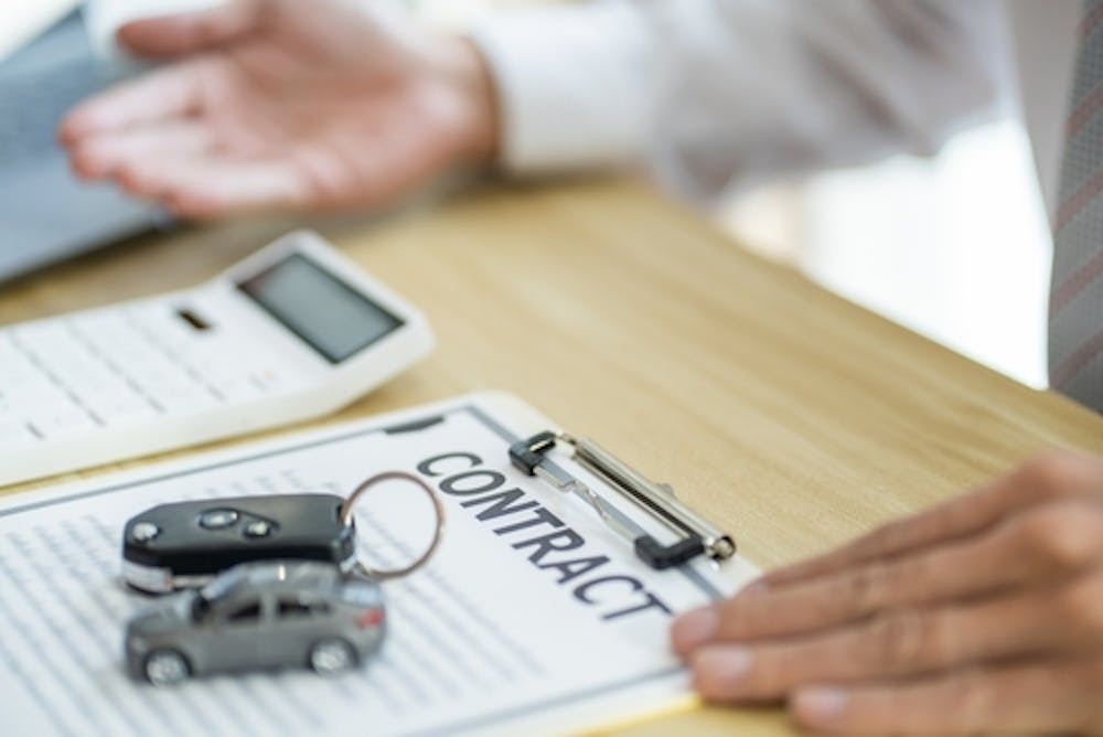 a contract with a lawyer