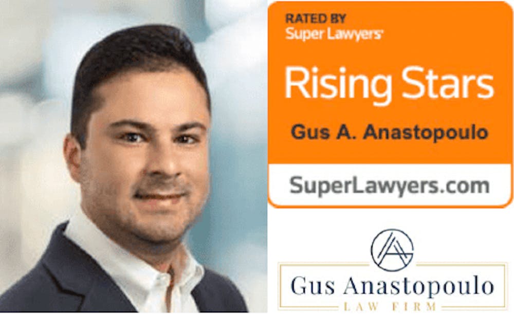 Gus Anastopoulo Named 2023 Rising Stars Lawyer for Second Consecutive Year