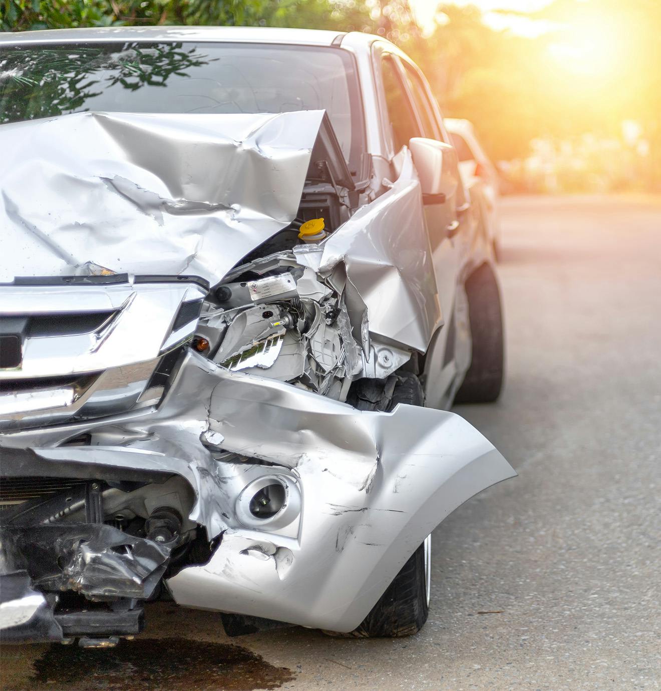 car that has been in an accident