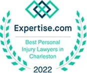Expertise.com Best Personal Injury Lawyers in Charleston 2022 logo