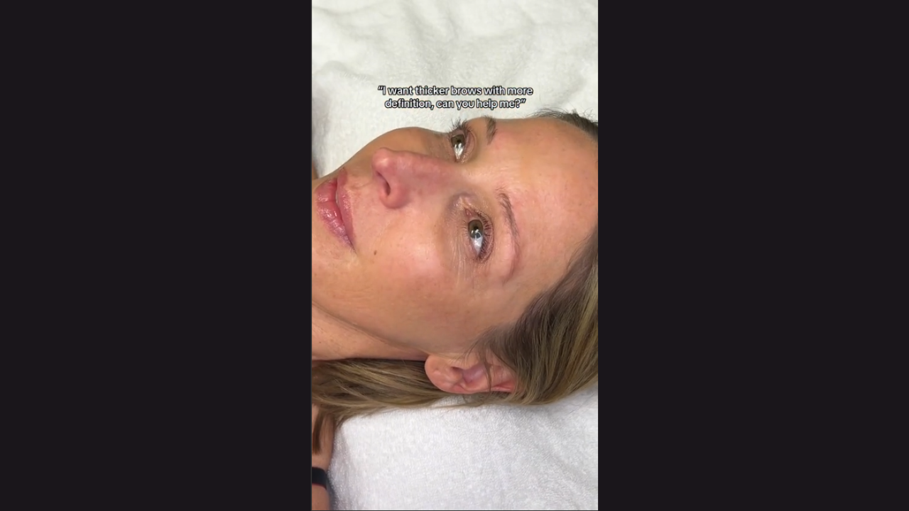 Brow Tinting Procedure