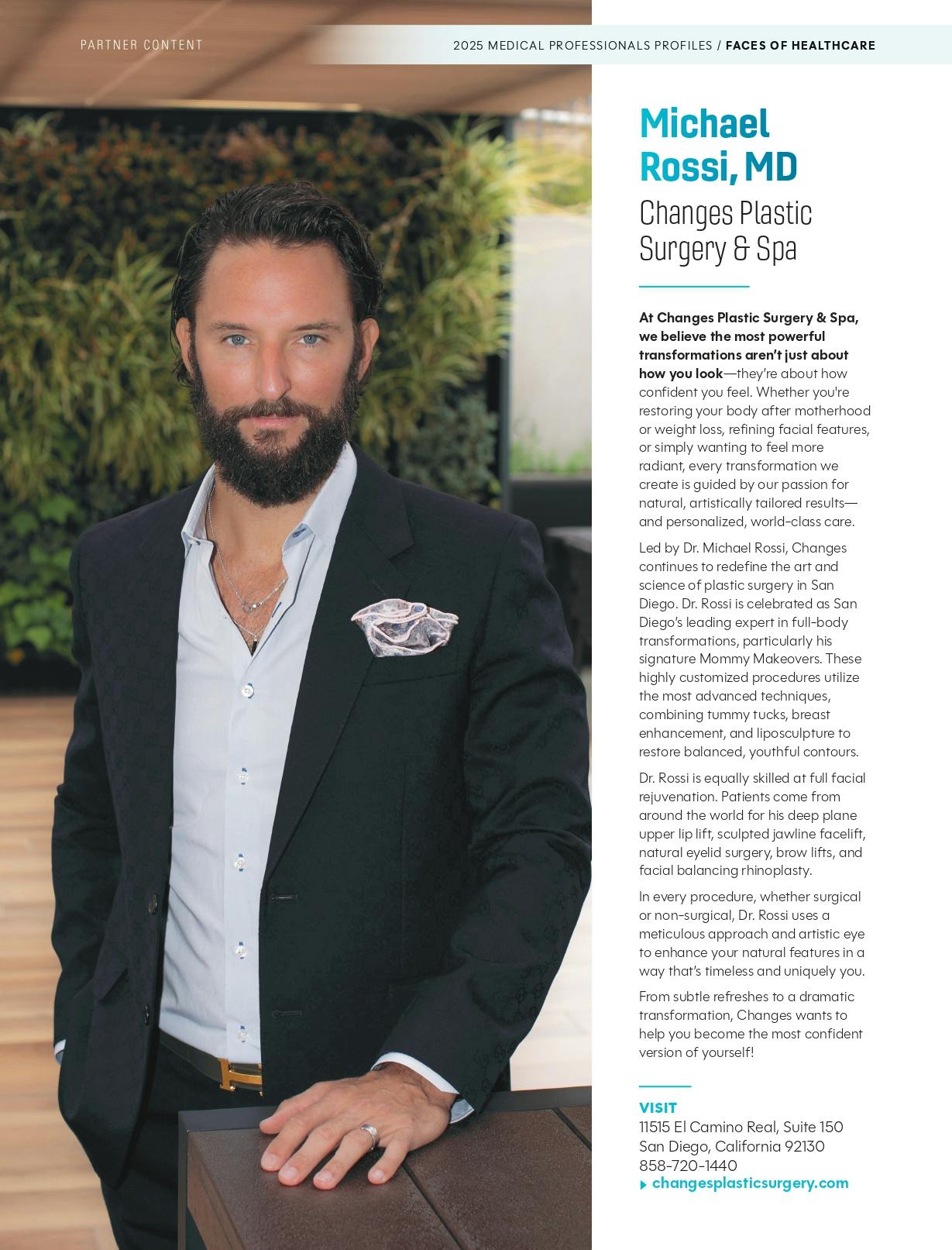 Dr. Rossi in an article