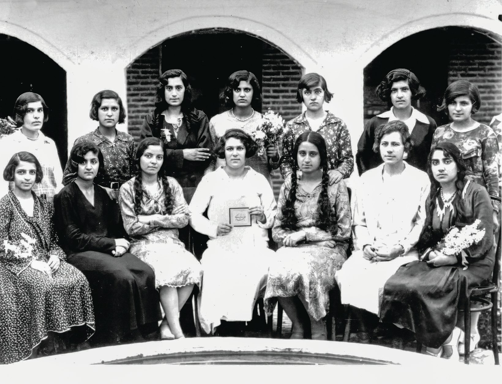 Tarbiat school, Iran, 1933
