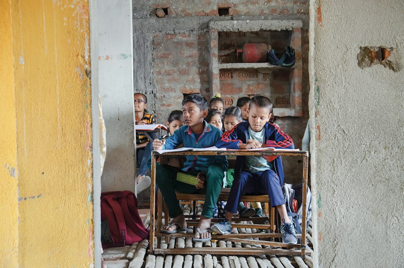 Classroom, India