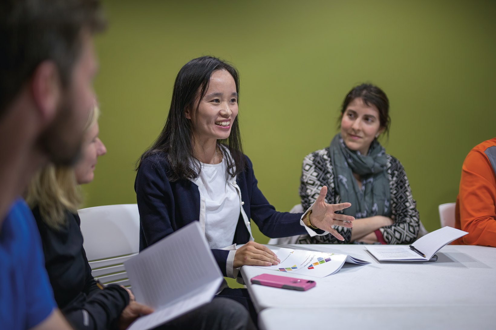 Group of English-language learners, Canada