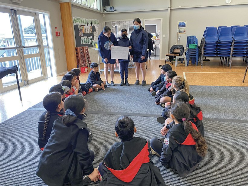 Group of young people, New Zealand
