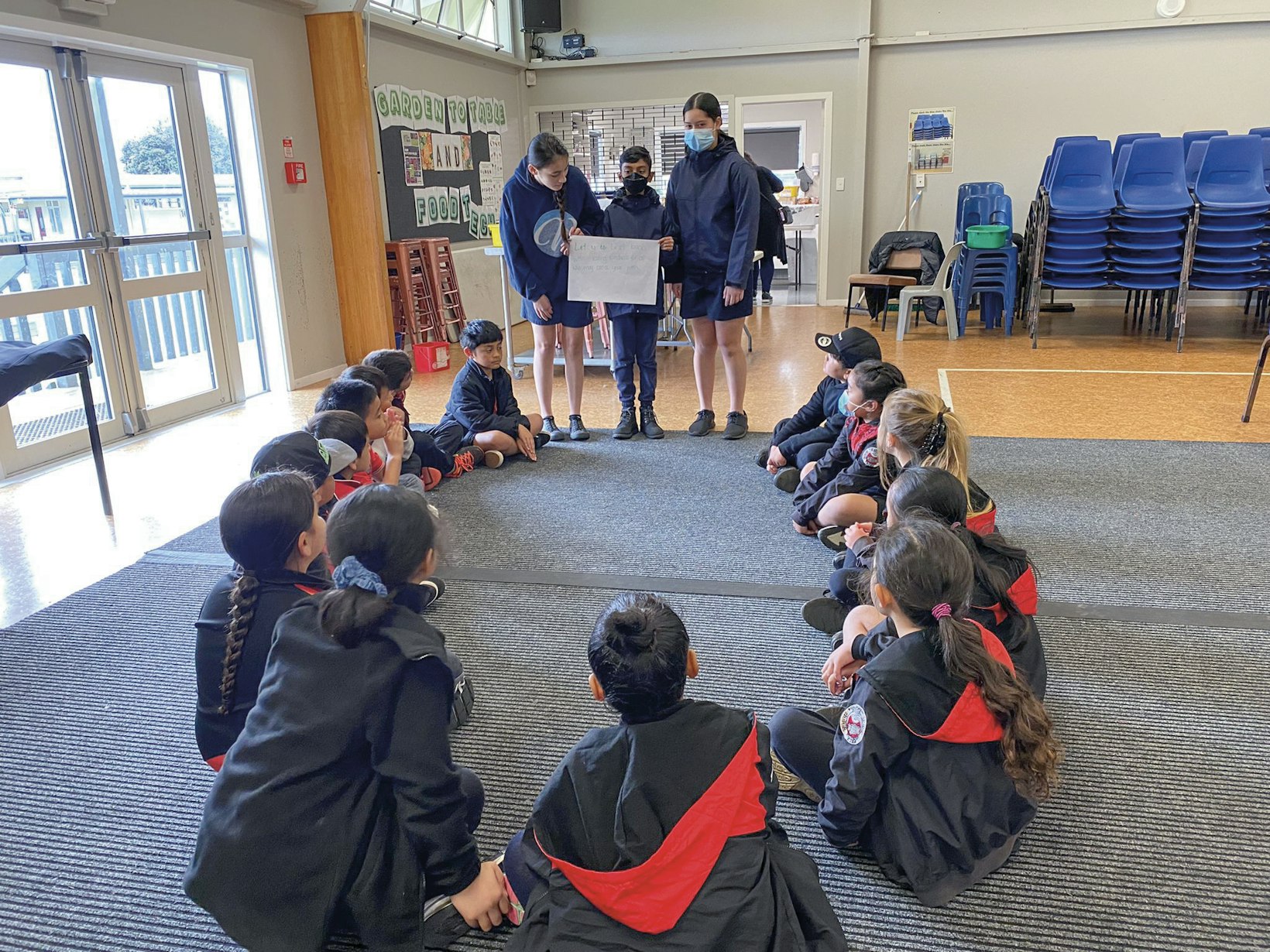 Group of young people, New Zealand