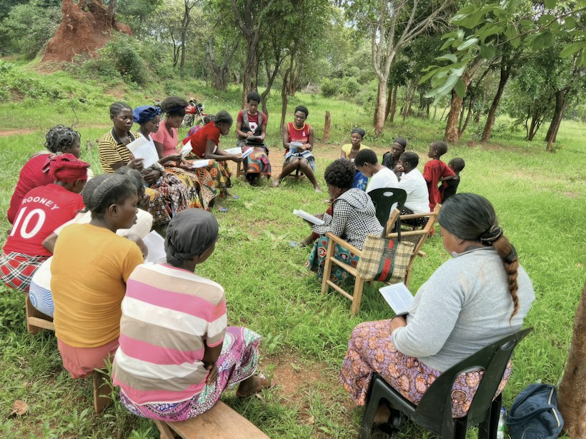 Women's gathering, Zambia