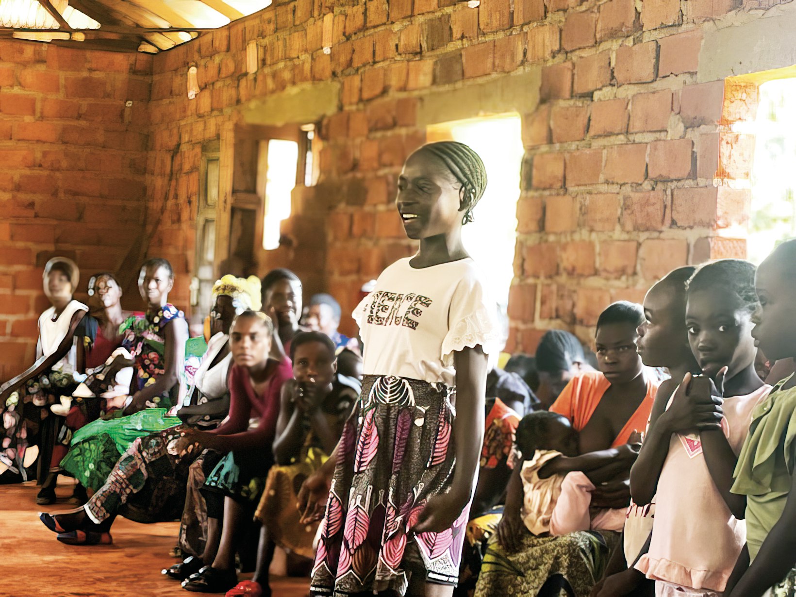 Women's gathering, Zambia