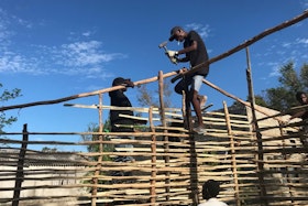 Disaster relief efforts, Mozambique