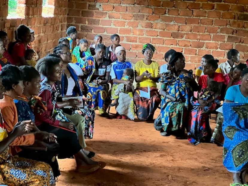 Women's gathering, Zambia