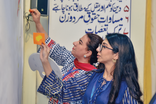 Art project, Pakistan
