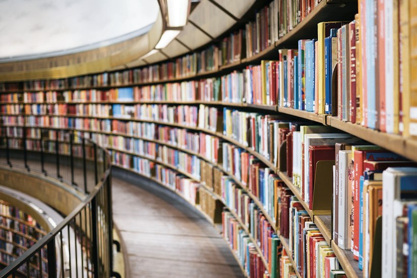 Library of books