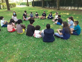 Group of young people, Italy