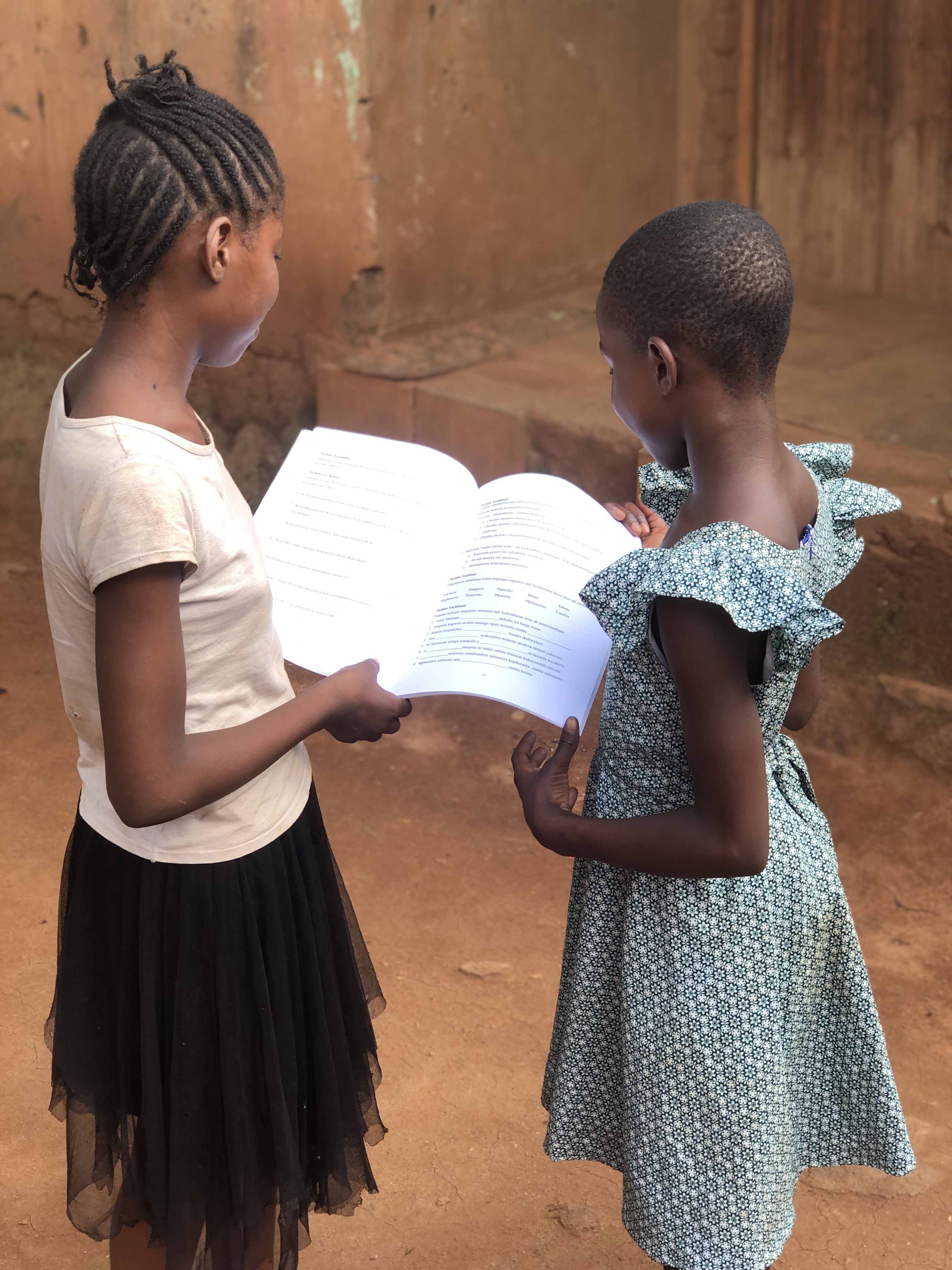 Young people studying, Malawi
