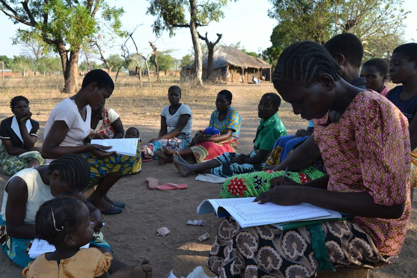 Community bank meeting, Malawi