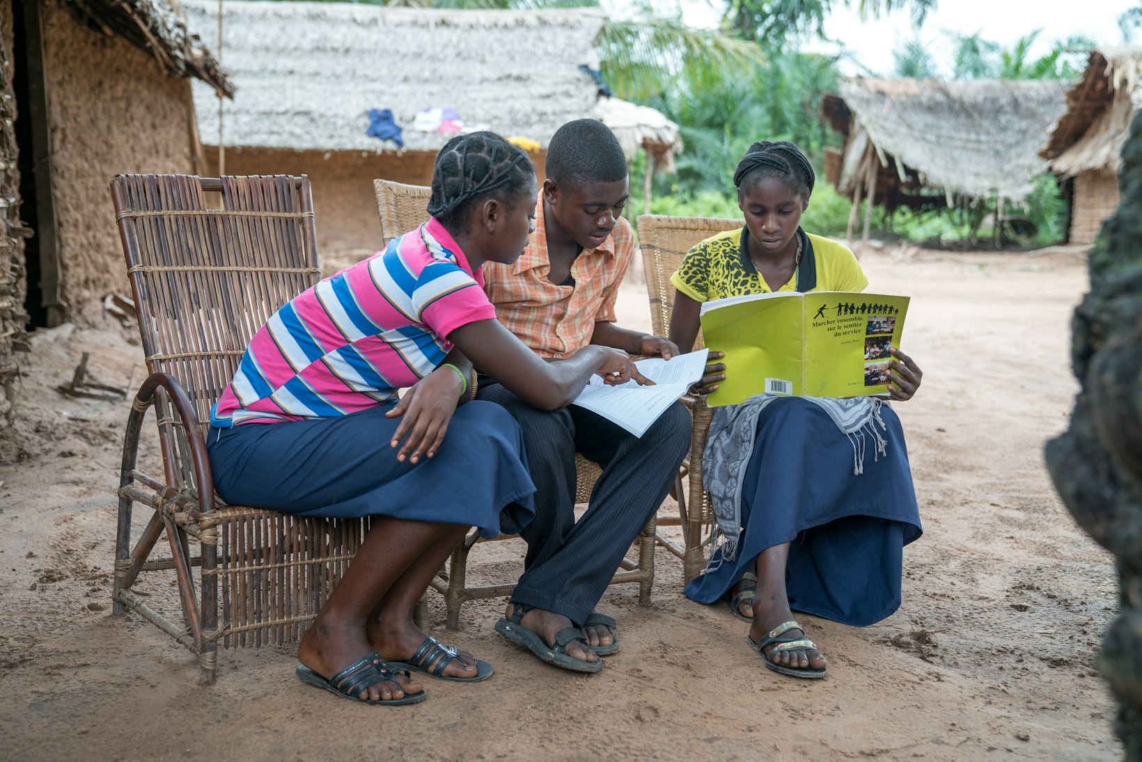 Literacy training with Book 1, Democratic Republic of the Congo
