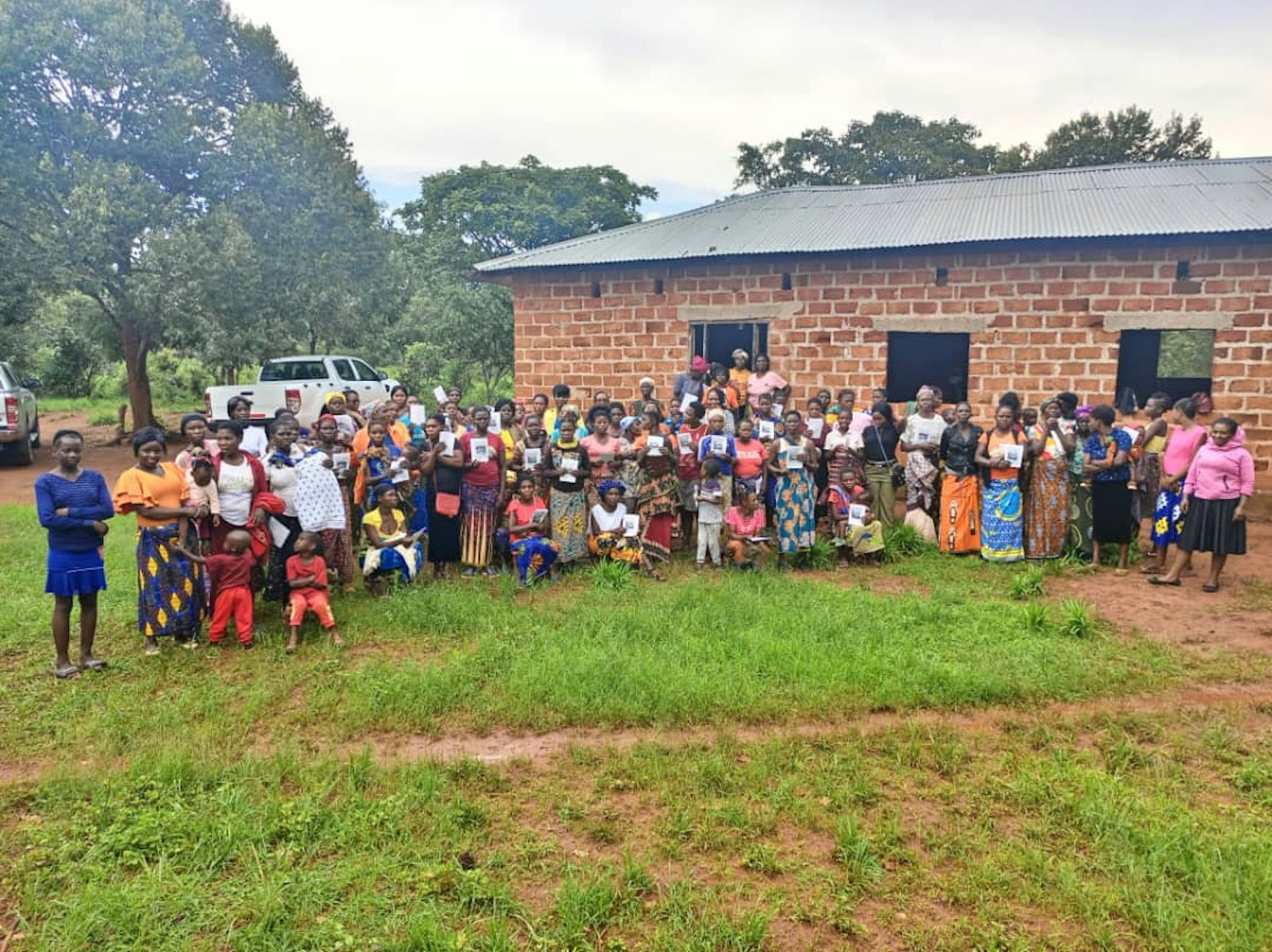 Women's gathering, Zambia