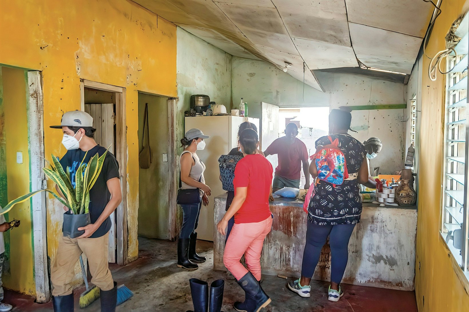 Disaster relief efforts, Honduras