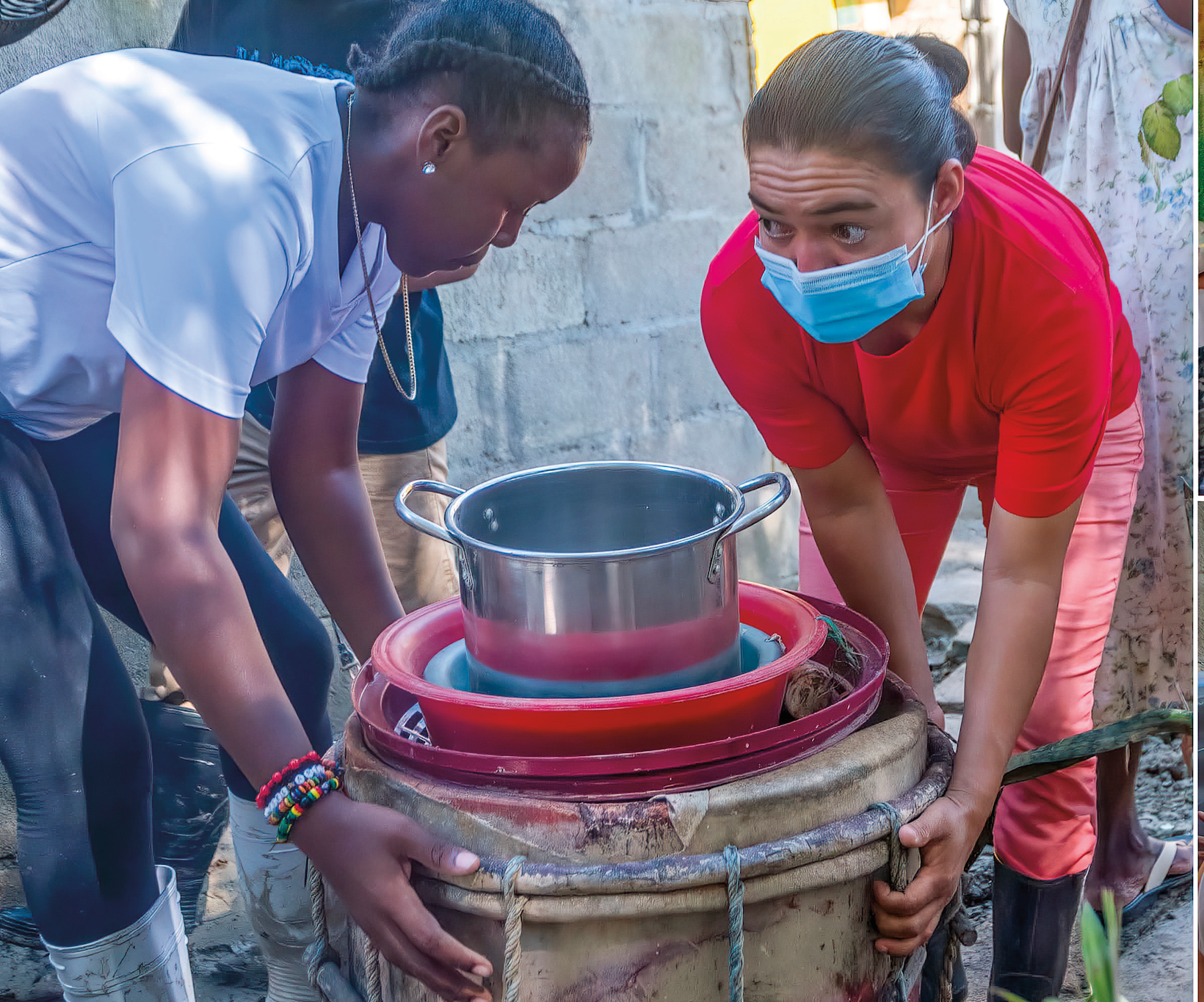 Disaster relief efforts, Honduras