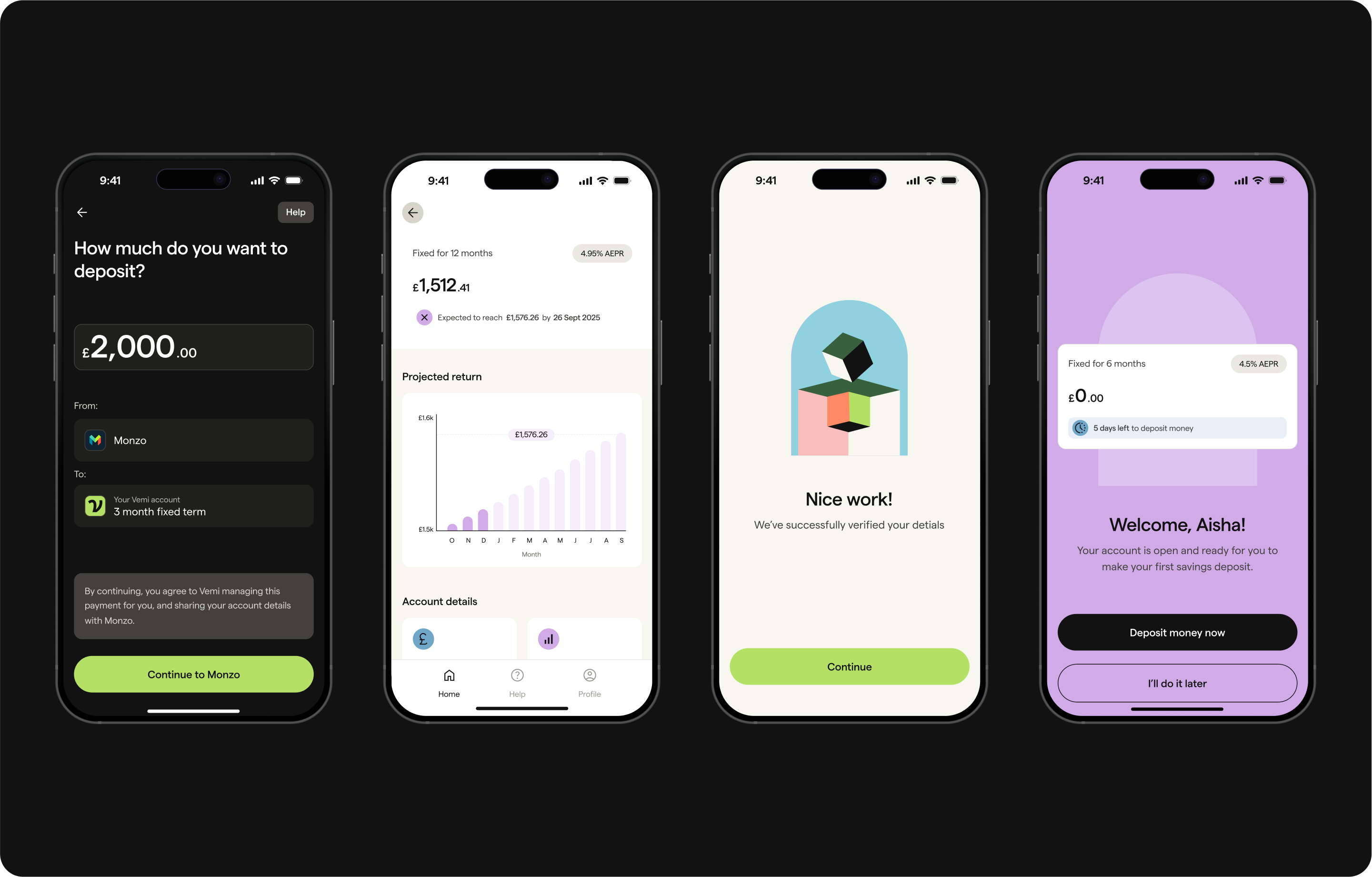 Core experience of MVP mobile app